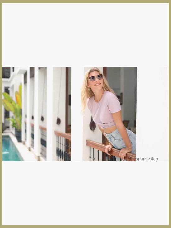 Metal Frame Oversized Square Sunglasses UV400 Protection main image 6